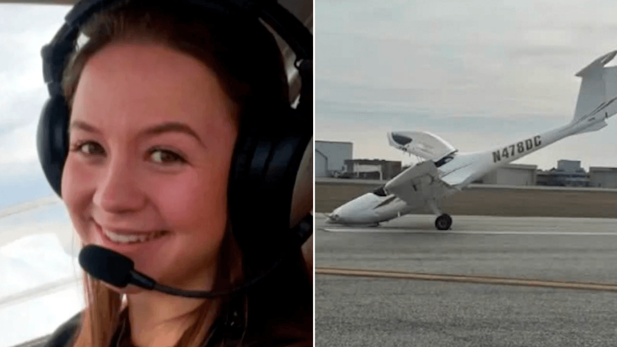 Novice Pilot Doesnt Notice the Wheel Falling off the Plane During Takeoff  Heroic Pilot on the Ground Takes Notice and Saves Her Life