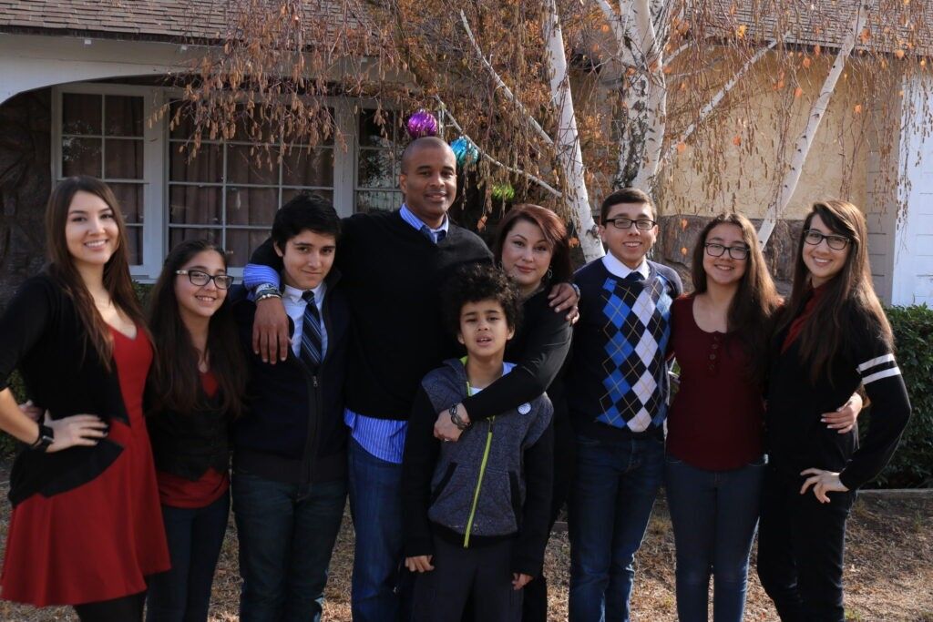 Shawn Francis and family