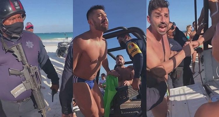 Gay Couple Handcuffed For Kissing On The Beach, Outraged Crowd Halts Arrest