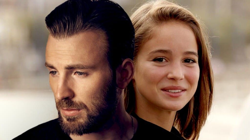 Chris Evans and Alba Baptista