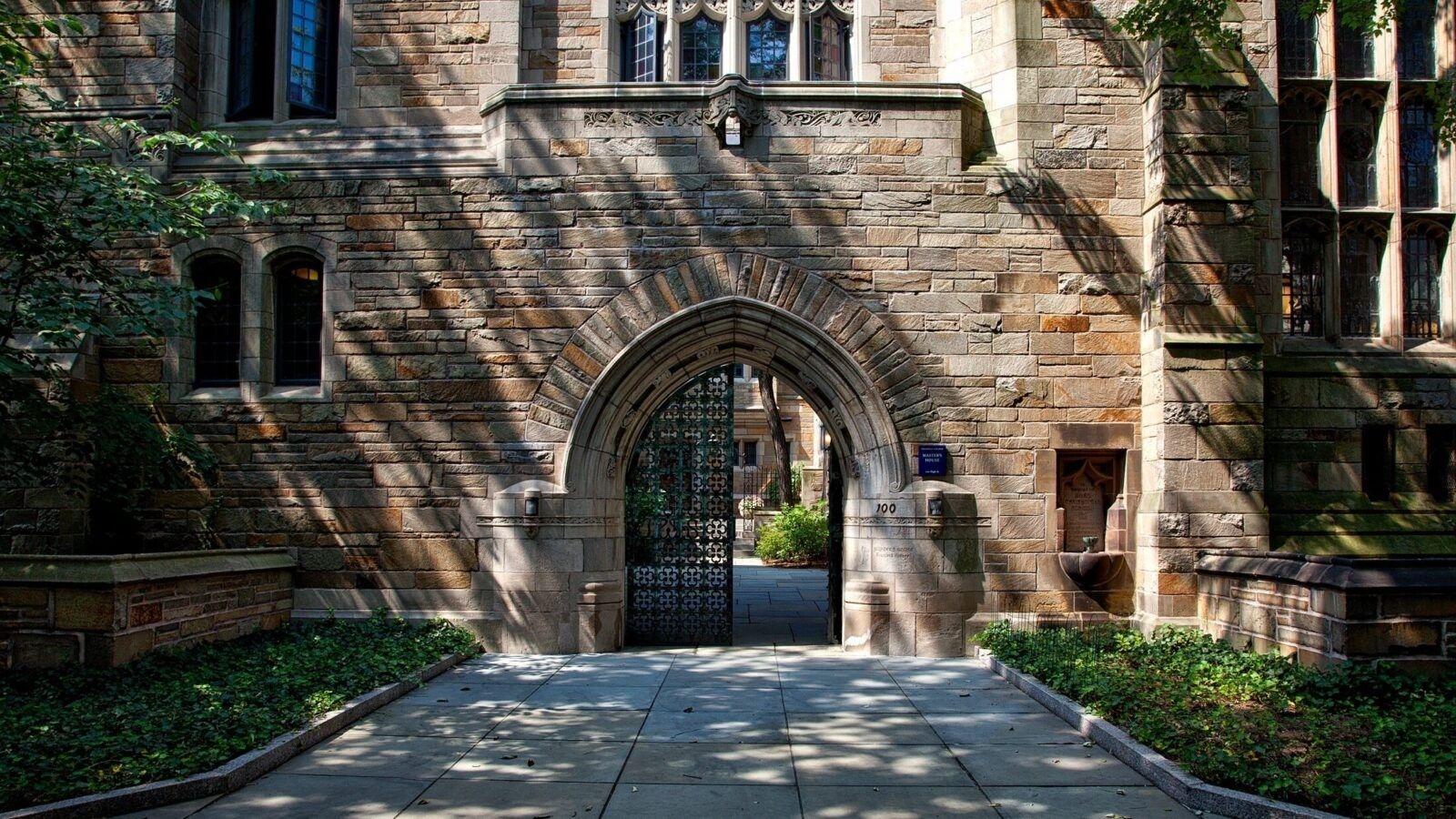 exterior of college campus