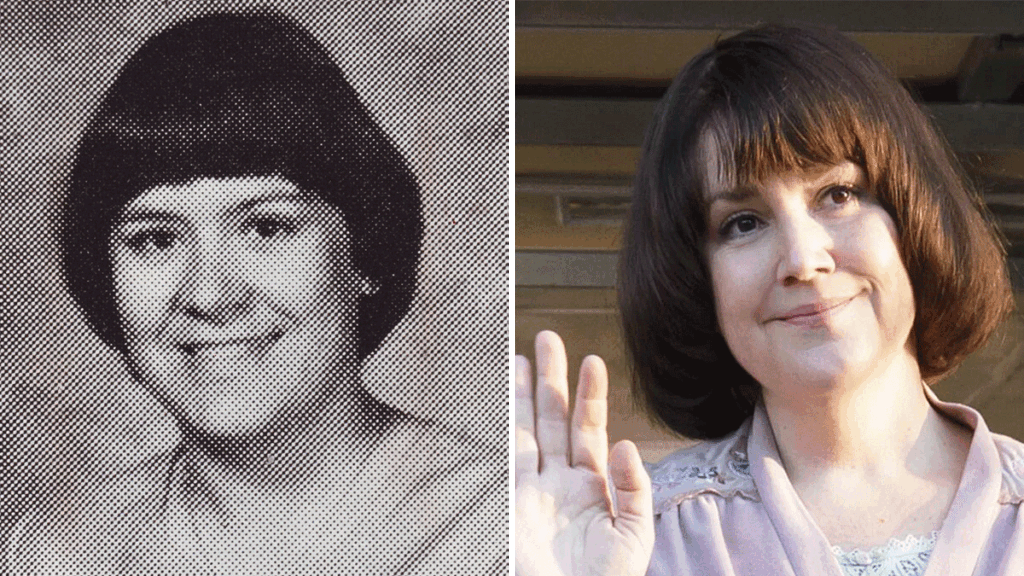 Betty Gore, left, and Melanie Lynskey in Hulu