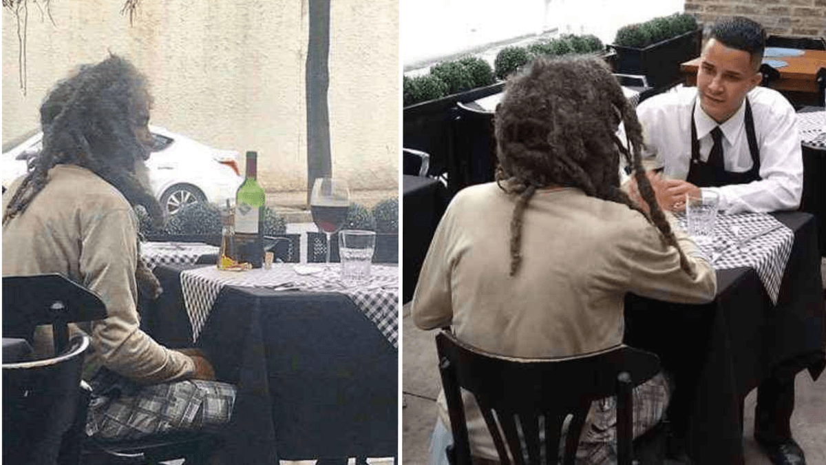 Homeless Man Insists on Paying for an Expensive Lunch at Restaurant - So the Server Tells Him a Lie