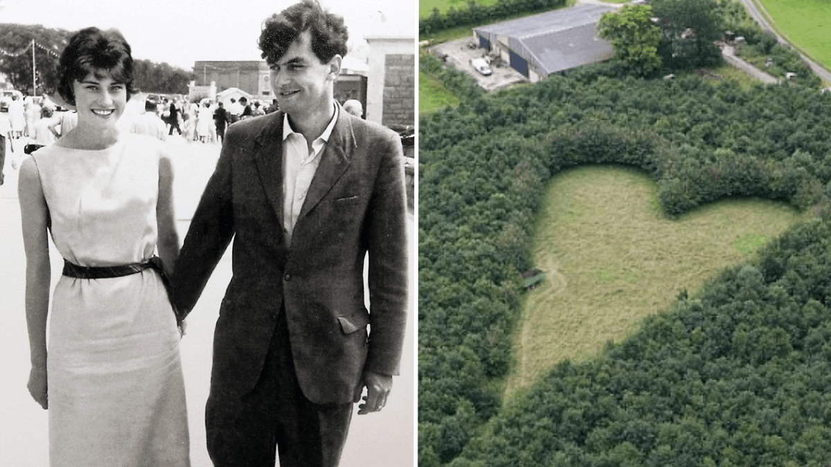 Farmer's Tribute for His Late Wife Goes Unnoticed - Until a Stranger Stumbles Upon It by Chance