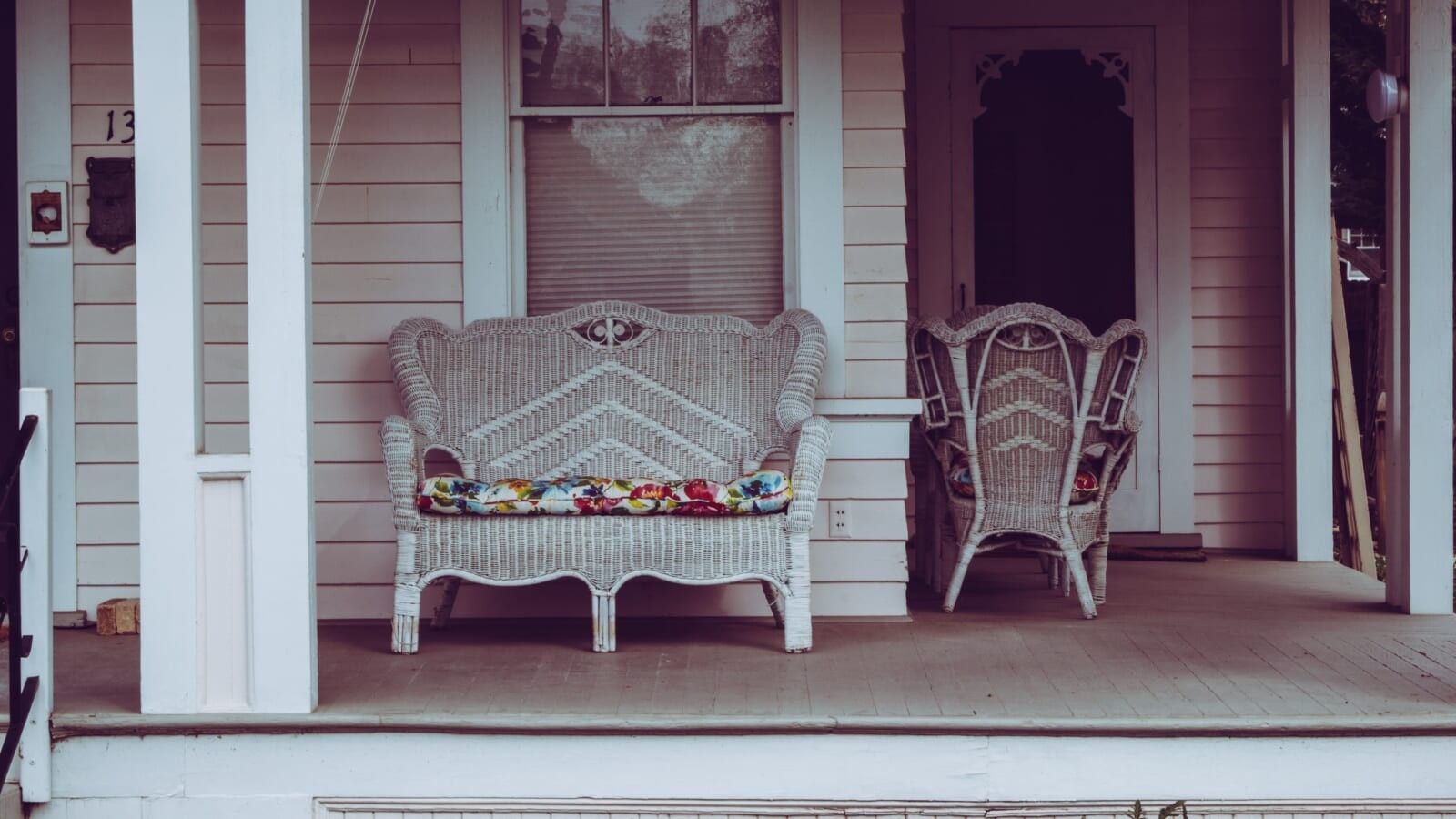 porch of a house