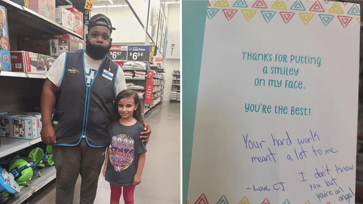 8-Year-Old Girl Visits Walmart With Her Mother - The Next Day, an Employee Calls Her an Angel for This Reason