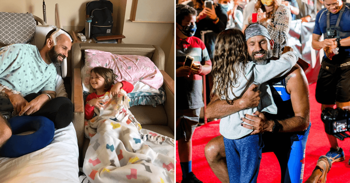 Dad With Terminal Cancer Completes Ironman Race To Inspire 5-Year-Old Daughter