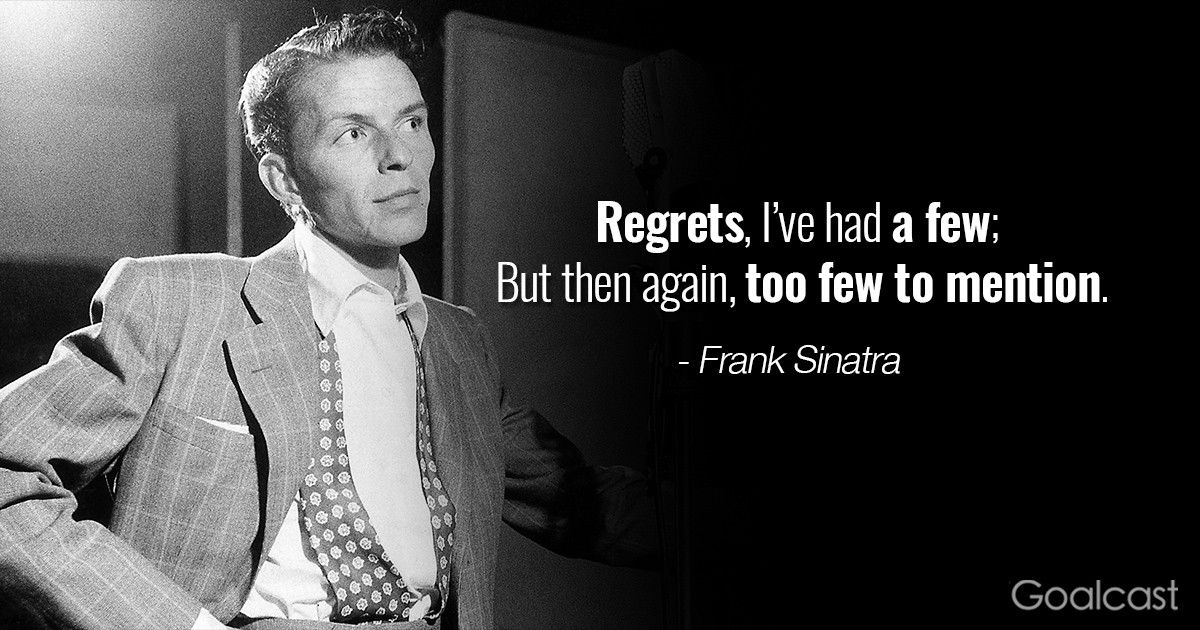 thumbnail interactive-video image 1 of Frank Sinatra Inspirational Quote Poster - 20x30 - Celebrity Music Art Print 1 of 4