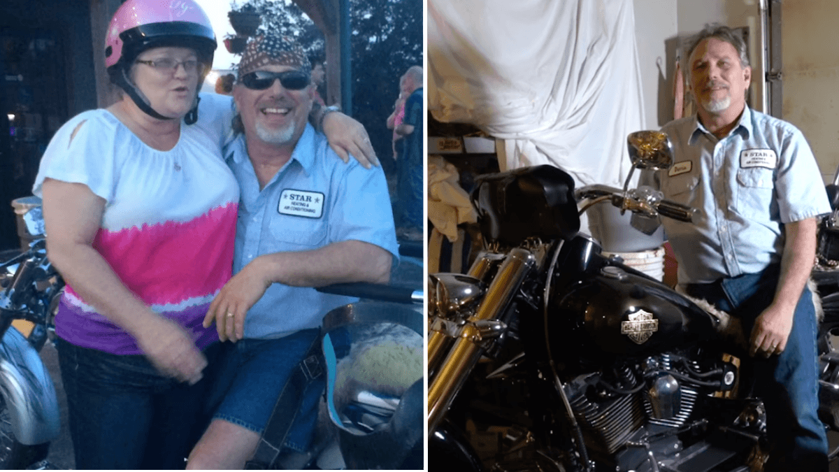 After an Accident Left Him Blind, Man Gets Back Up on His Motorcycle for Another Ride